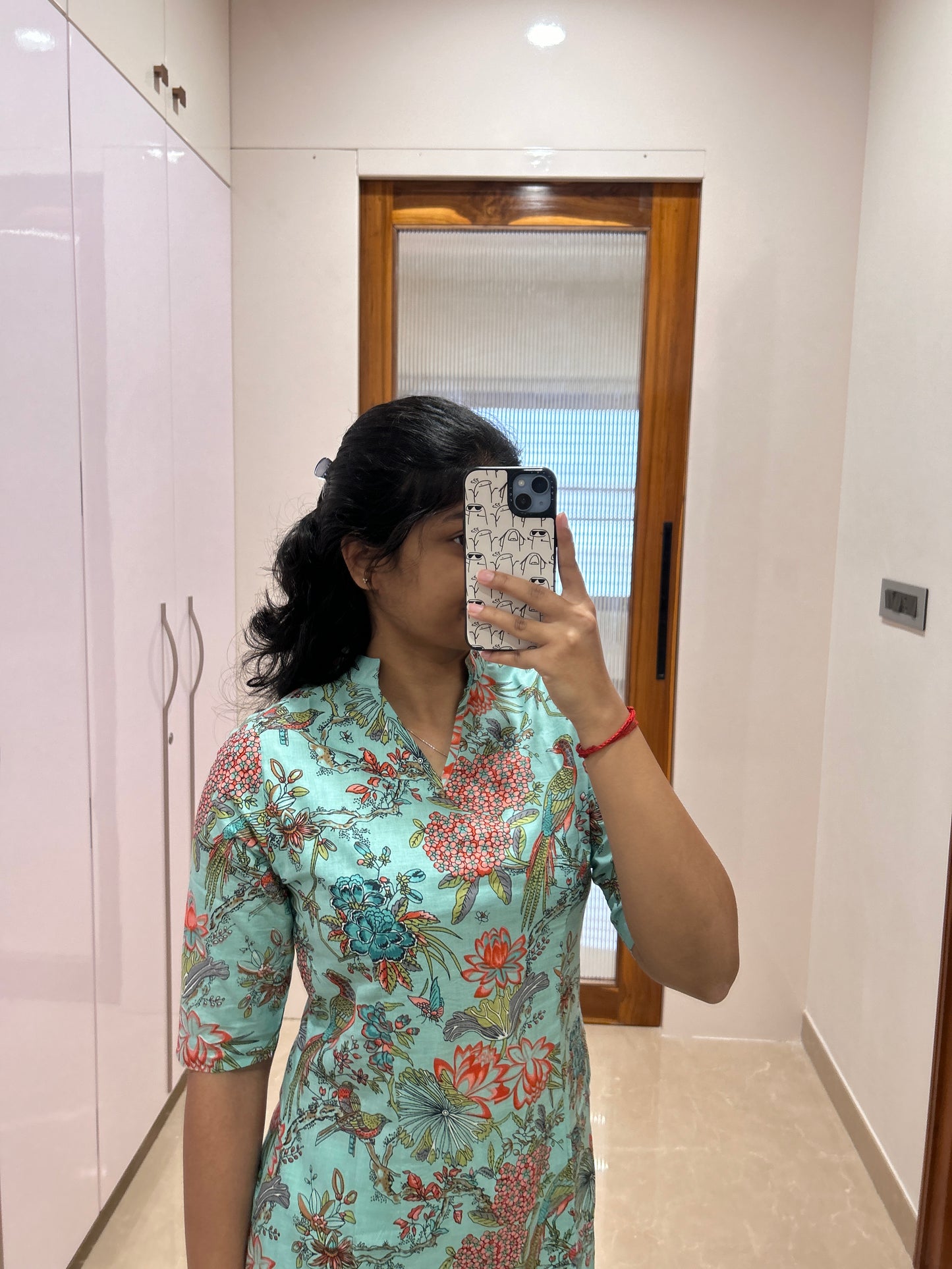 Turquoise blue coord set