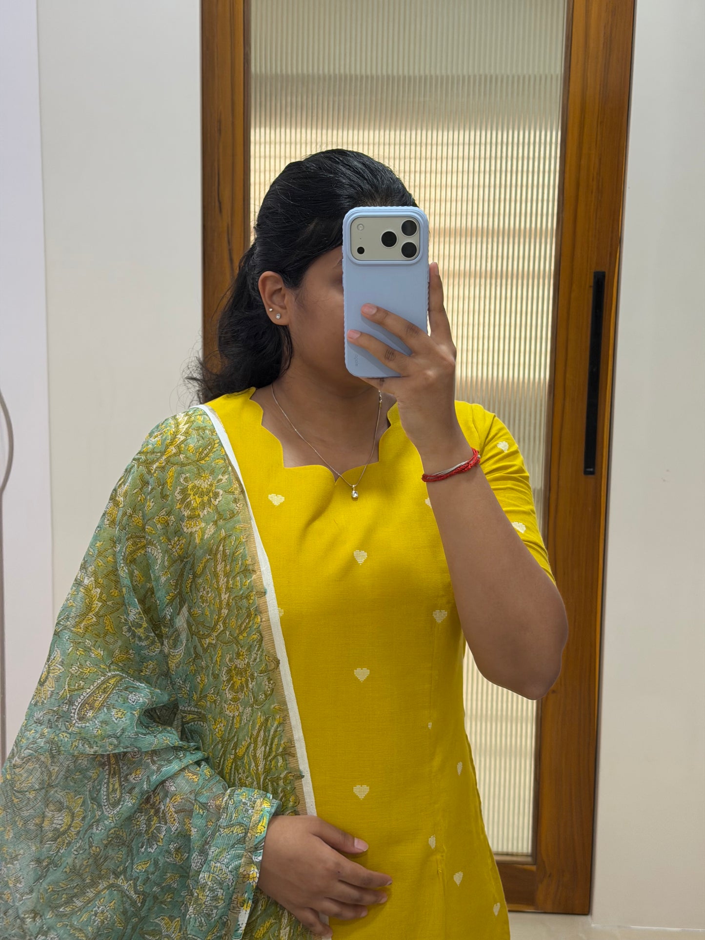 Yellow and green 3 piece set
